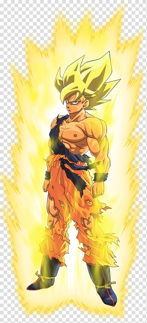 Goku SSJ (Namek), SSJ (PE*) Aura Palette transparent background PNG clipart