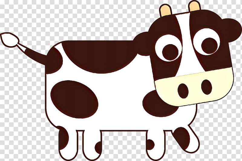 Cow, Taurine Cattle, Holstein Friesian Cattle, White Park Cattle, Dairy Cattle, English Longhorn, Drawing, Cartoon transparent background PNG clipart