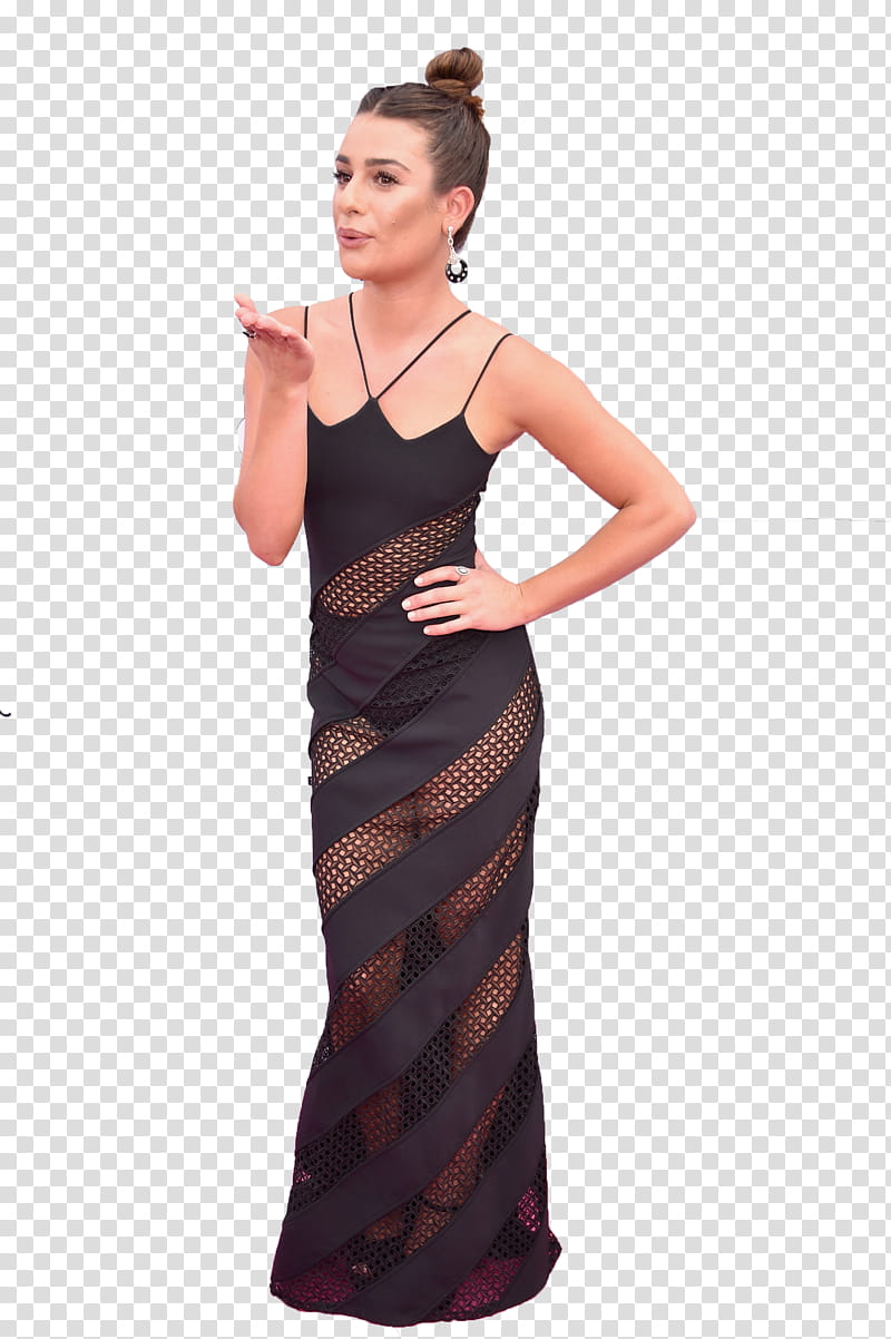 Lea Michele,  transparent background PNG clipart