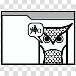 Porn Needs You, black and white owl illustration transparent background PNG clipart