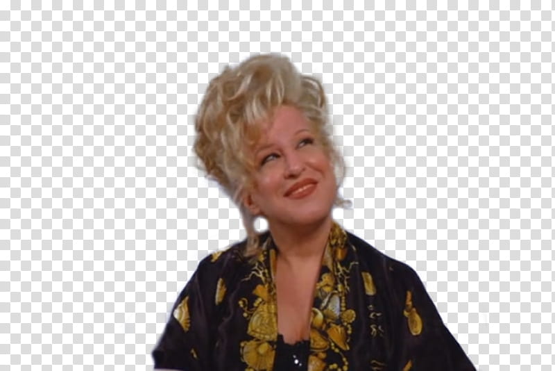 Bette Midler transparent background PNG clipart