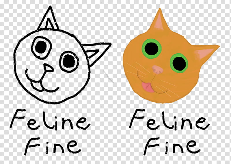 Feline fine. Change Example transparent background PNG clipart
