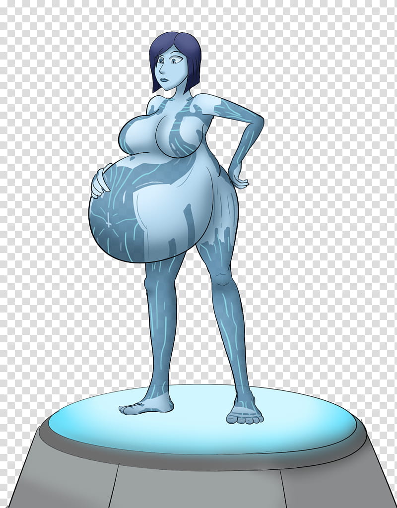 Character Poll Cortana, pregnant woman cartoon character tra