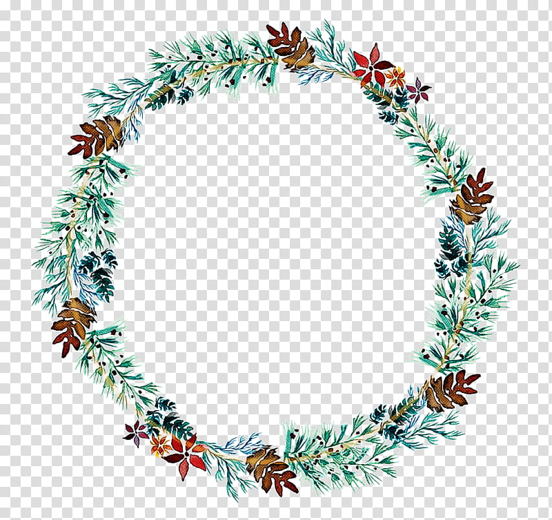 Christmas decoration, Leaf, Wreath, Jewellery, Pine, Pine Family, Necklace, Holiday Ornament transparent background PNG clipart