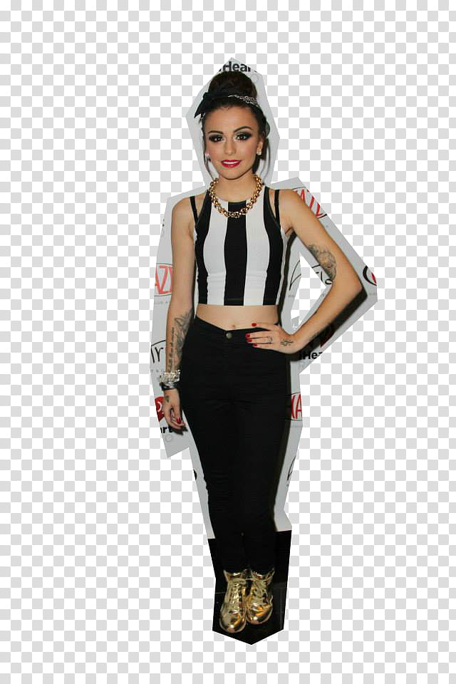 CHER LLOYD CON BORDES En HeartRadio transparent background PNG clipart