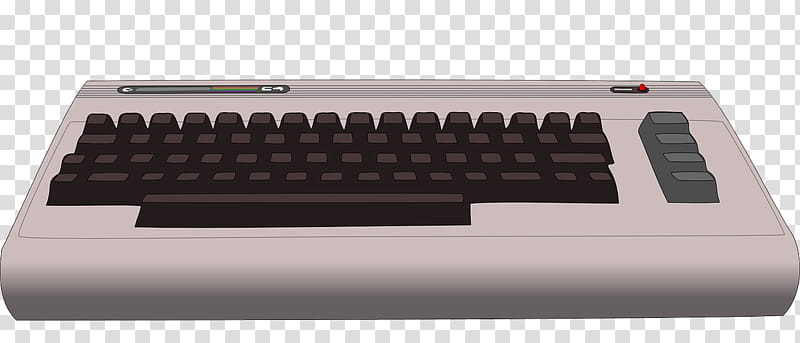 Computer, Commodore 64, Computer Keyboard, Commodore International, Amiga, Home Computer, Atari 8bit Family, Video Games transparent background PNG clipart