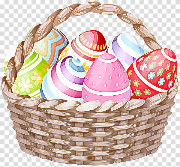 Easter egg, Basket, Gift Basket, Hamper, Easter
, Storage Basket, Home Accessories, Picnic Basket transparent background PNG clipart