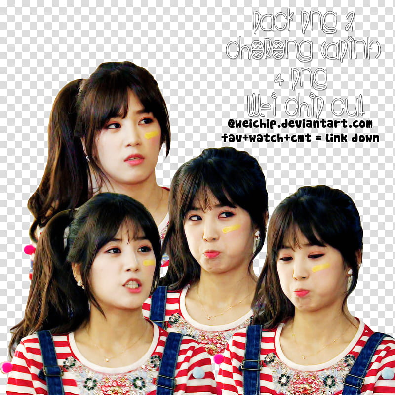 Chorong Apink  of Wei Chip transparent background PNG clipart