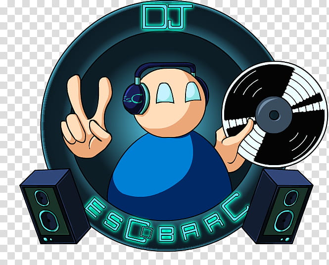 Comission: DJ Escobar&#;s Logo transparent background PNG clipart