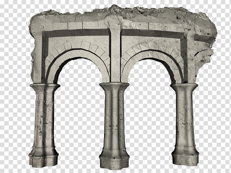 Tube , gray concrete arch building post illustration transparent background PNG clipart