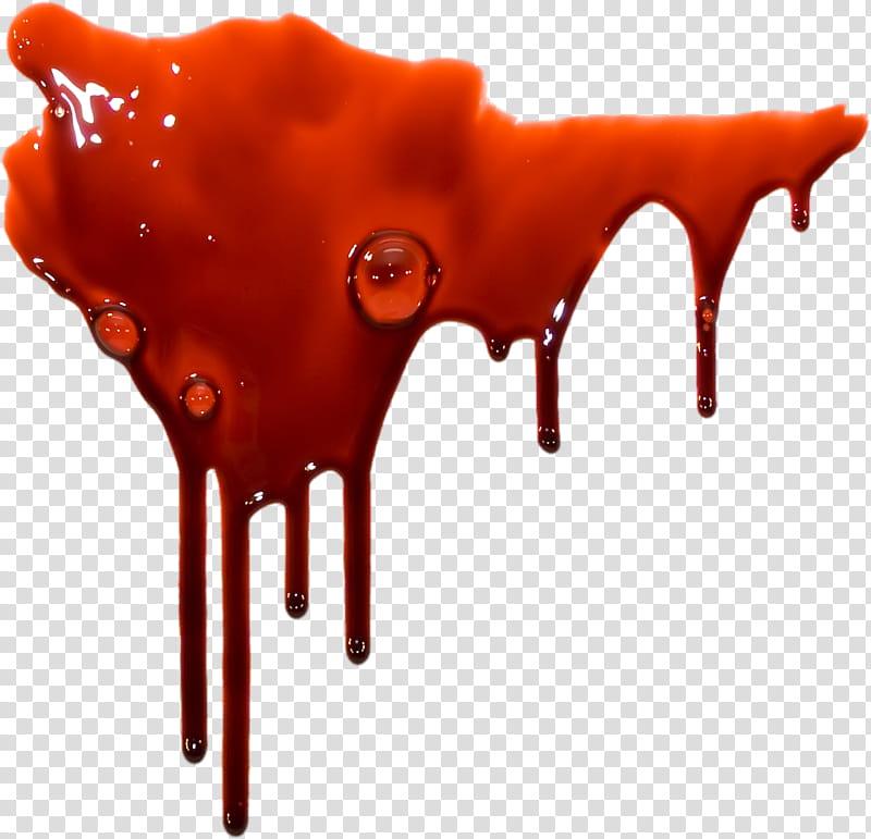Drip blood on a background, red blood stein transparent background PNG clipart