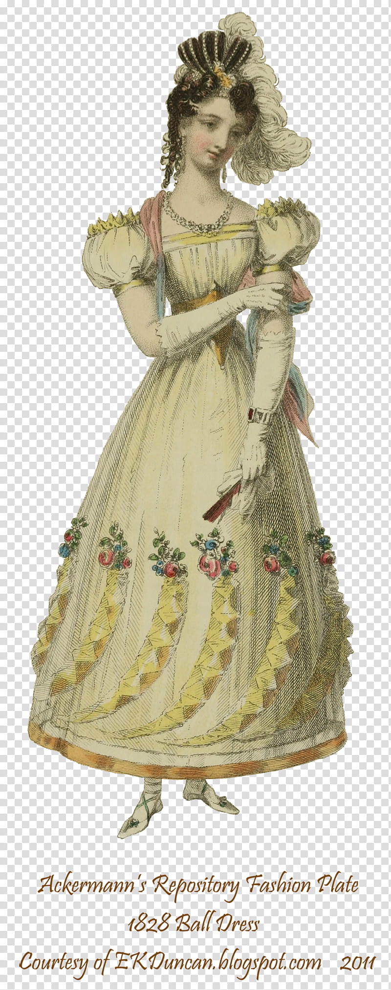 Regency Fashion  , woman wearing dress transparent background PNG clipart