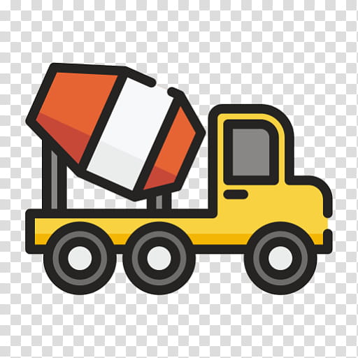 Building, Cement Mixers, Concrete, Construction, Building Materials, Volumetric Concrete Mixer, Tool, Betongbil transparent background PNG clipart