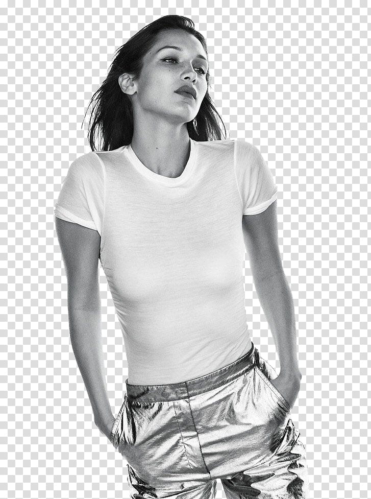 Bella Hadid,  transparent background PNG clipart