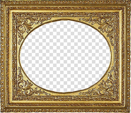 Antique Frames  s, gold frame border transparent background PNG clipart