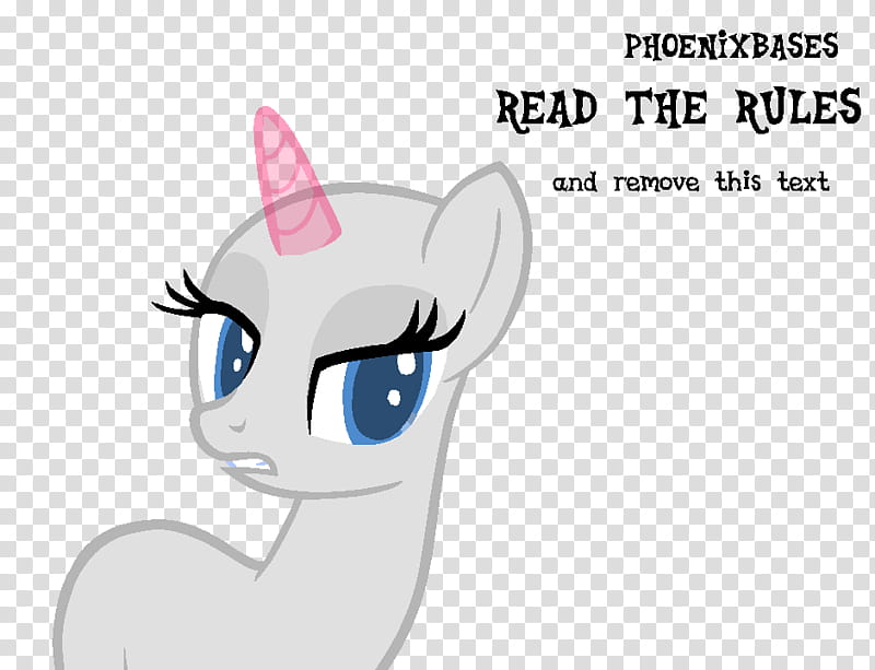 MLP Base You a stupid hoe transparent background PNG clipart
