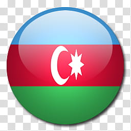 World Flags, Azerbaijan icon transparent background PNG clipart