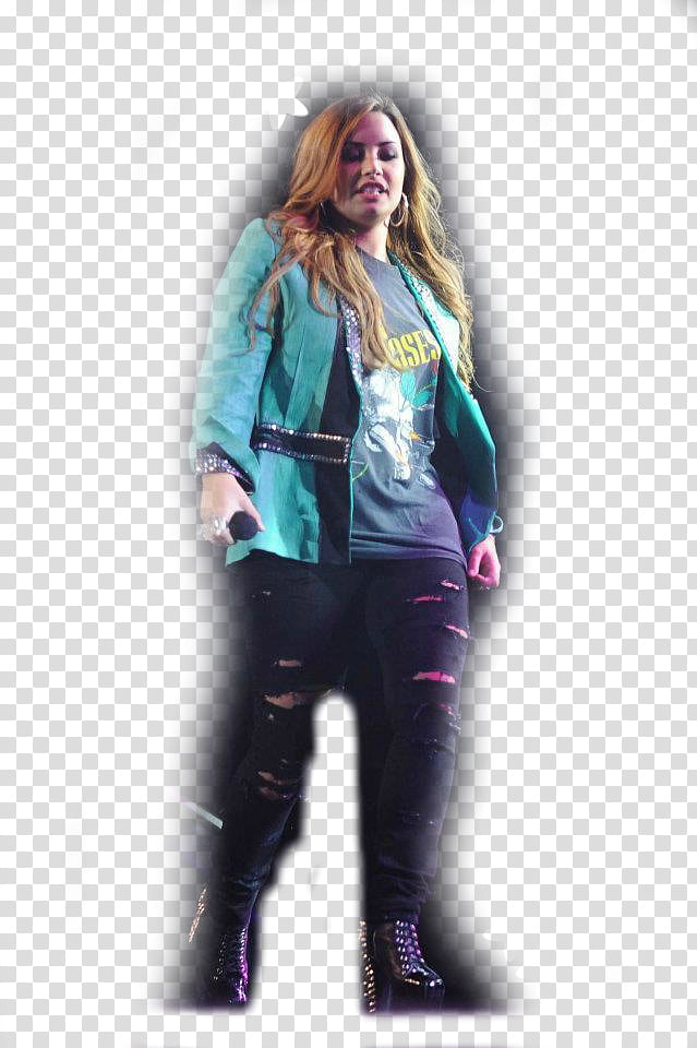 Demi Lovato All Night Long transparent background PNG clipart