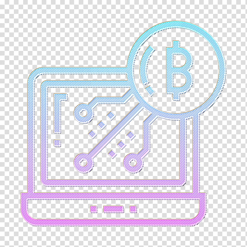 Bitcoin icon Cryptocurrency icon Digital Banking icon, Text, Line, Technology, Symbol, Logo transparent background PNG clipart