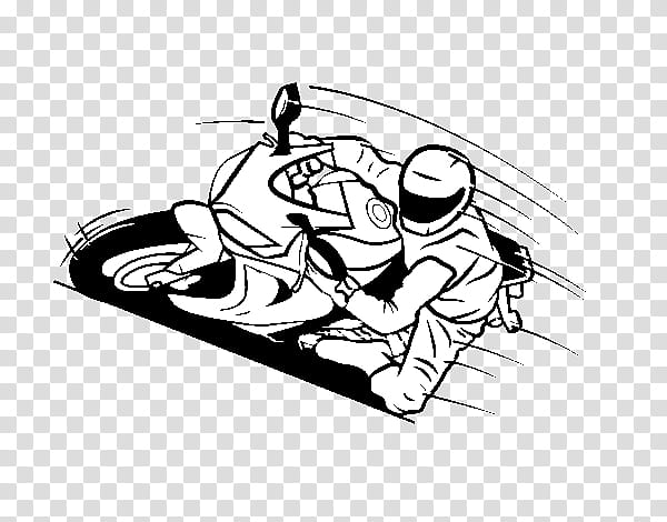 Motogp White, Motorcycle Racing, Motorsport, Drawing, Black, Black And White
, Cartoon, Hand transparent background PNG clipart