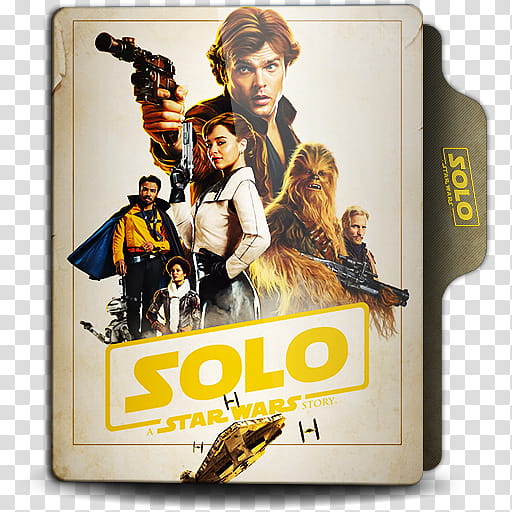 Solo A Star Wars Story  folder icon, Templates  transparent background PNG clipart