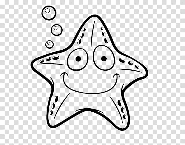 White Star, Drawing, Coloring Book, Starfish, Painting, Page, Mandala, Line Art transparent background PNG clipart