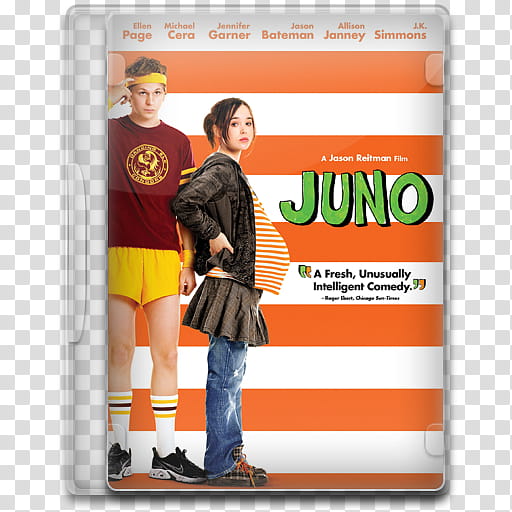 Movie Icon Mega , Juno, Juno DVD case transparent background PNG clipart