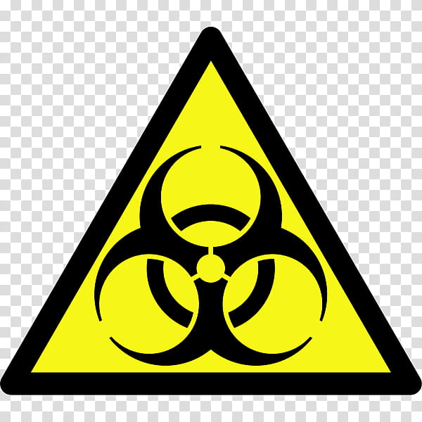 Biological Hazard Yellow, Sign, Hazard Symbol, Safety, Warning Sign, Risk, Sticker, Mug, Dow Chemical Company transparent background PNG clipart