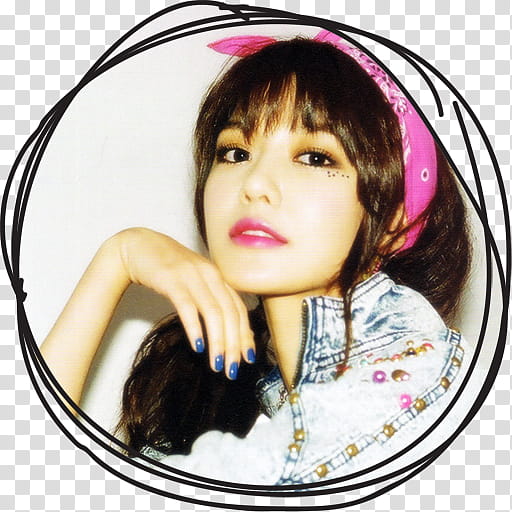 Sooyoung IGAB Circle Lines Folder Icon , Sooyoung , Sooyoung of Girls Generation transparent background PNG clipart