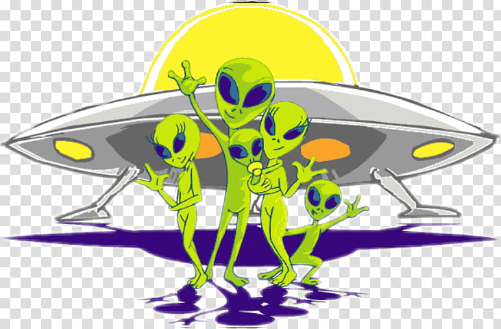 Airplane Drawing, Extraterrestrial Life, Flying Saucer, Unidentified Flying Object, Spacecraft, Alien Abduction, Outer Space, Yellow transparent background PNG clipart