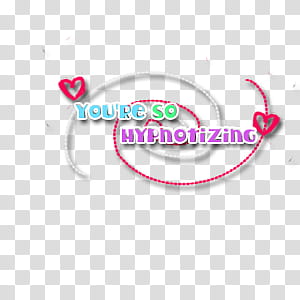Hipnotizing, blue background with you're so hypnotizing text overlay transparent background PNG clipart