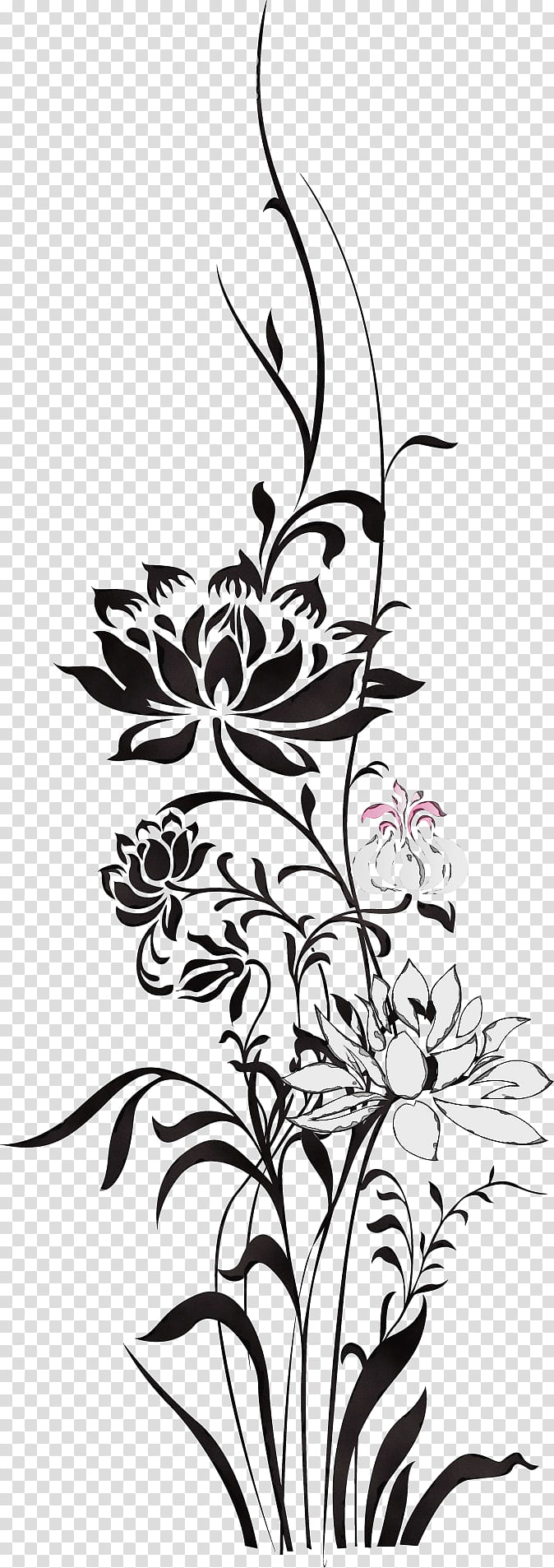 Floral design, Flower Border, Flower Background, Floral Line, Watercolor, Paint, Wet Ink, Plant transparent background PNG clipart