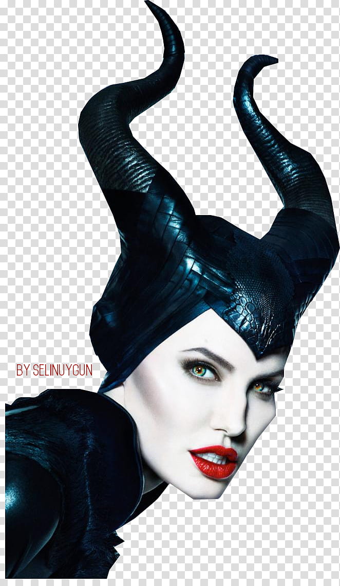 Maleficent ,  transparent background PNG clipart