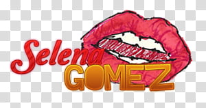 Selena Gomez texto transparent background PNG clipart thumbnail