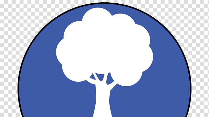 Cloud Icon, Tree, Job, Business, Organization, Icon Design, Blue, Electric Blue transparent background PNG clipart