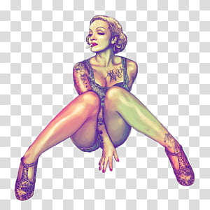 DOLL S Tumblr Hipters, Marilyn Monroe illustration transparent background PNG clipart thumbnail