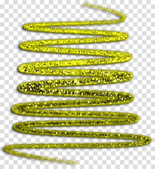 Glitter Swirl, yellow paint transparent background PNG clipart