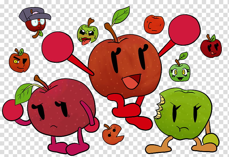 Flower Line Art, Cartoon, Vegetable, Fruit, Apple, Plant, Local Food, Happy transparent background PNG clipart