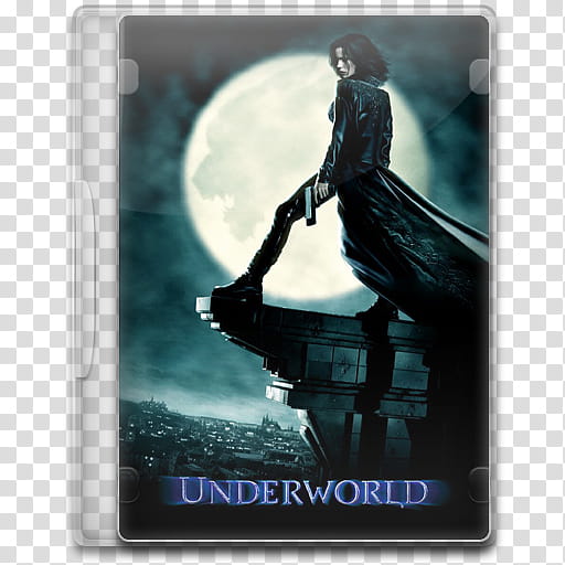 Movie Icon , Underworld, Underworld DVD case transparent background PNG clipart