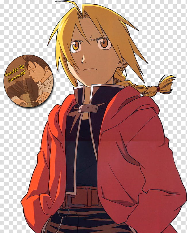 Render Edward Elric transparent background PNG clipart