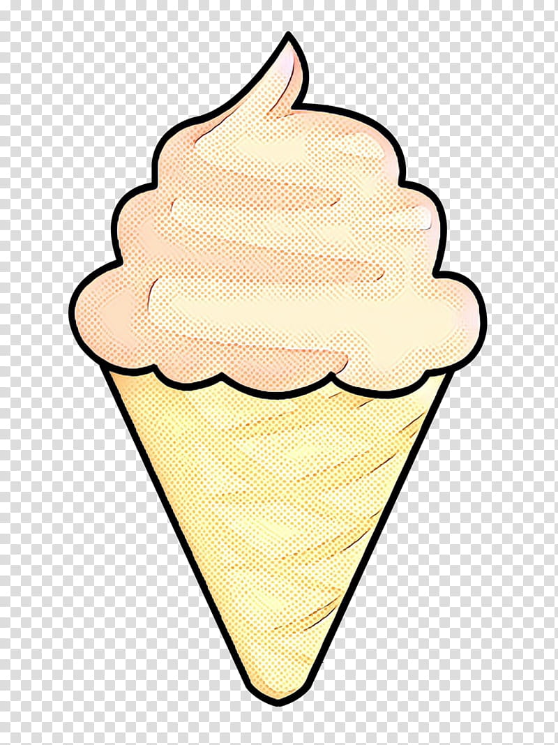 Ice Cream Cone, Ice Cream Cones, Line, Yellow, Food, Frozen Dessert, Soft Serve Ice Creams, Sorbetes transparent background PNG clipart