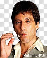 Al Pacino Scarface Rendering transparent background PNG clipart