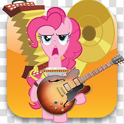 All icons in mac and ico PC formats, Music, PinkarageBand, brown electric guitar transparent background PNG clipart