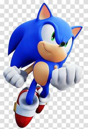 Sonic Hedgehog Jumping Side transparent PNG - StickPNG