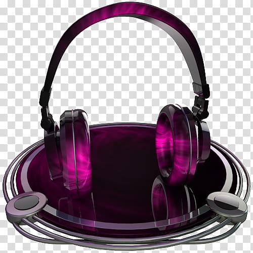 chrome and pink set, headphones pink icon transparent background PNG clipart
