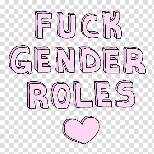 s, fuck gender roles illustration transparent background PNG clipart
