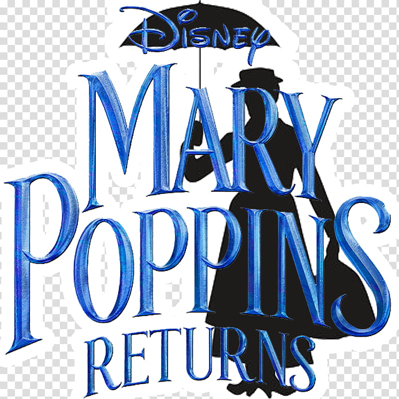 Kite, Mary PoPpins, Logo, Lets Go Fly A Kite, Nanny, Mary Poppins Returns, Springfield, Electric Blue transparent background PNG clipart