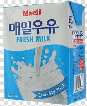  ml Maiel fresh milk box transparent background PNG clipart