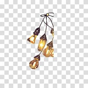 WATCHERS , lighted swining pendant lights transparent background PNG clipart