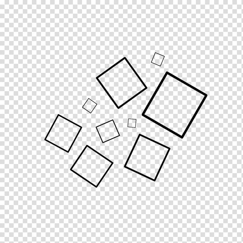 black squares illustration transparent background PNG clipart